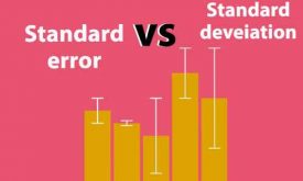 فرق بین خطای استاندارد و انحراف معیار