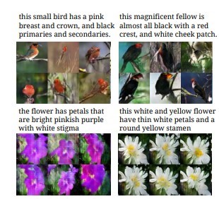 Generative Adversarial Text to image Synthesis